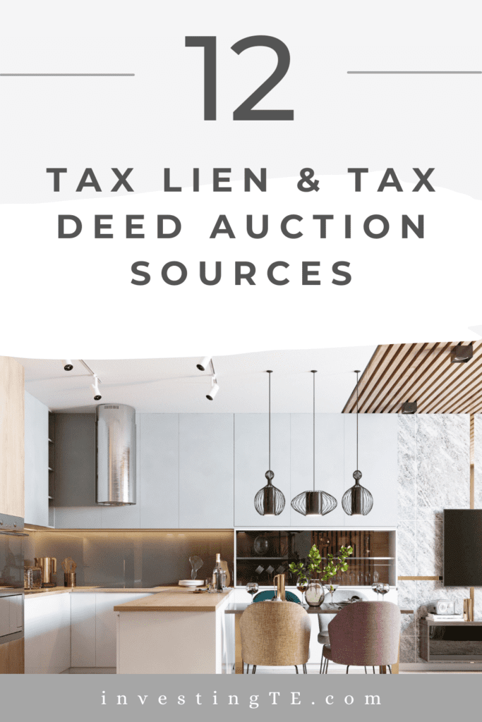 12 Tax Lien & Tax Deed Auction Sources | Blog | InvestingTE.com
