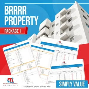 BRRRR Package 1 with BRRRR and CapEx investment calculators