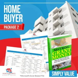 Home Buyer Package 2 with home buying, financial planning tools and eBook