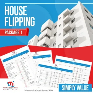 House Flipping Package 1 with house flipping and ARV investment tools